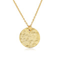 Золотое ожерелье из стерлингового серебра 925 пробы, персонализированное модное геометрическое винтажное колье для монет